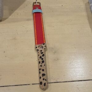 Plunder Red and Tan Bracelet